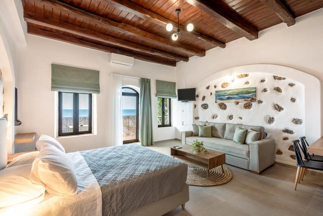 Superb Apartments Kriaras Sea View In Sfakia คอรา สฟาคิออน ภายนอก รูปภาพ